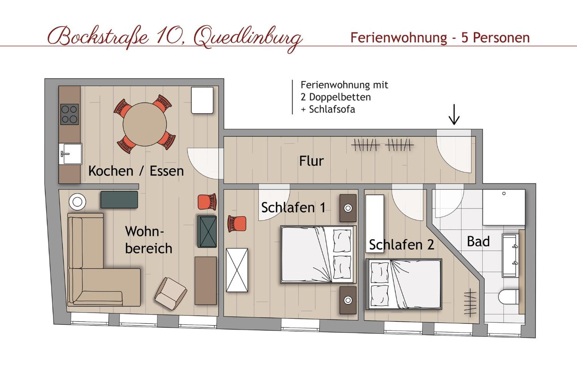 Ferienwohnungen Bockstrasse Quedlinburg Ngoại thất bức ảnh